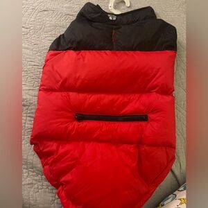 Brand new reversible puffer coat for doggies size medium